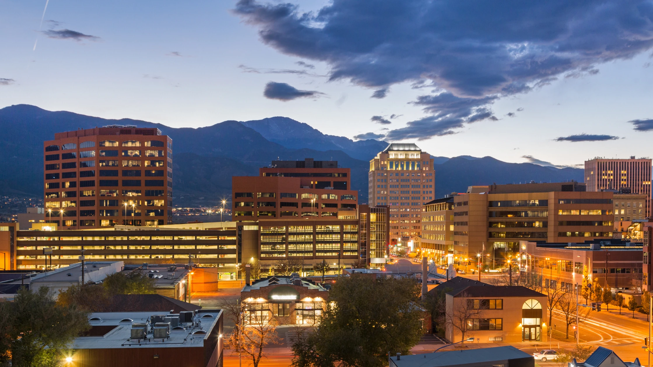 Colorado Springs skyline - BridgeView staffing